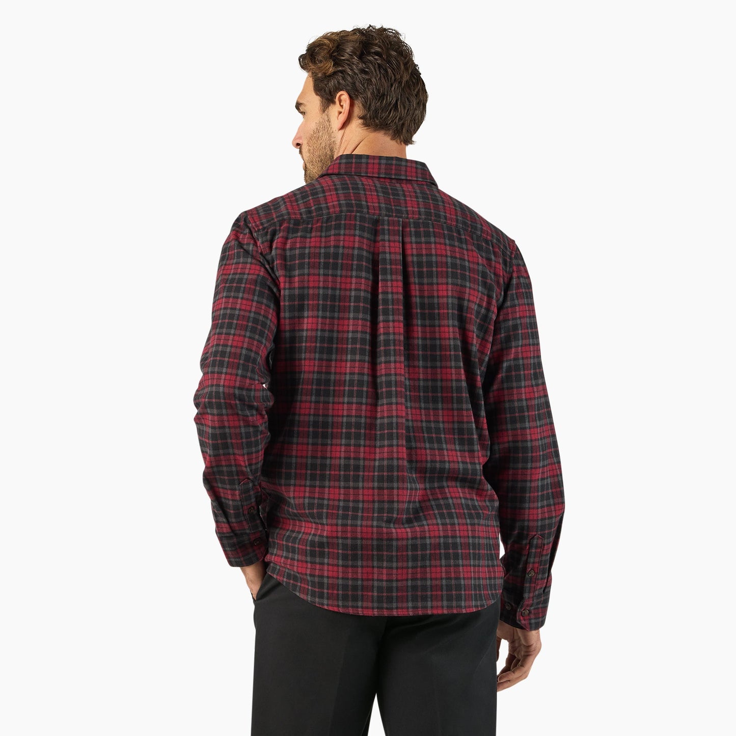 Dickies Long Sleeve Flannel Work Shirt