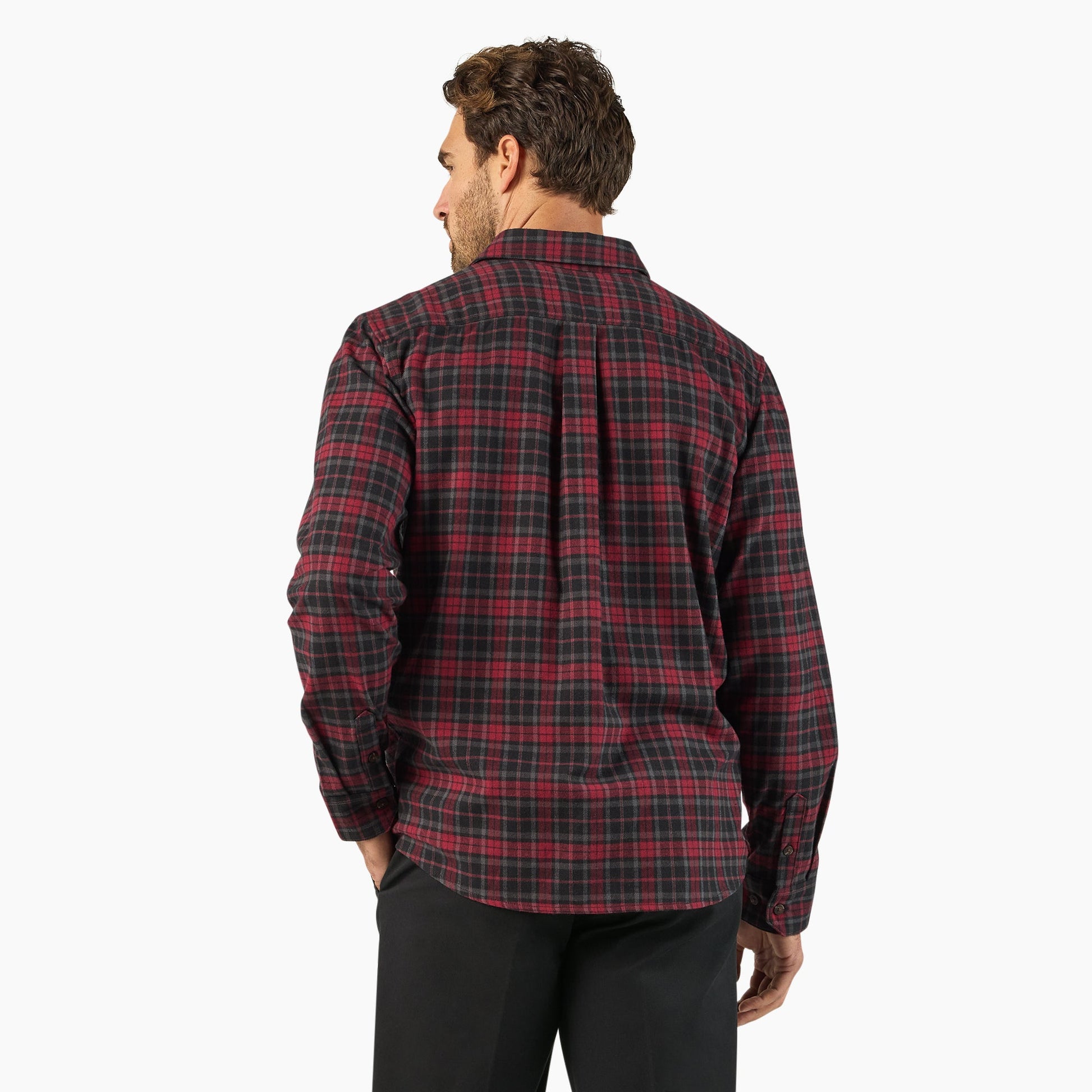 Dickies Long Sleeve Flannel Work Shirt