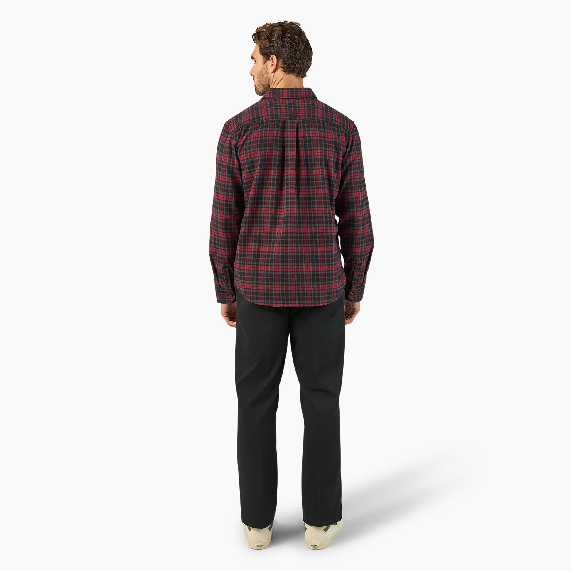 Dickies Long Sleeve Flannel Work Shirt