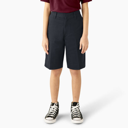 Dickies Girls' Classic Fit Bermuda Shorts, 4-20