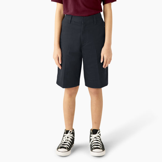 Dickies Girls' Classic Fit Bermuda Shorts, 4-20