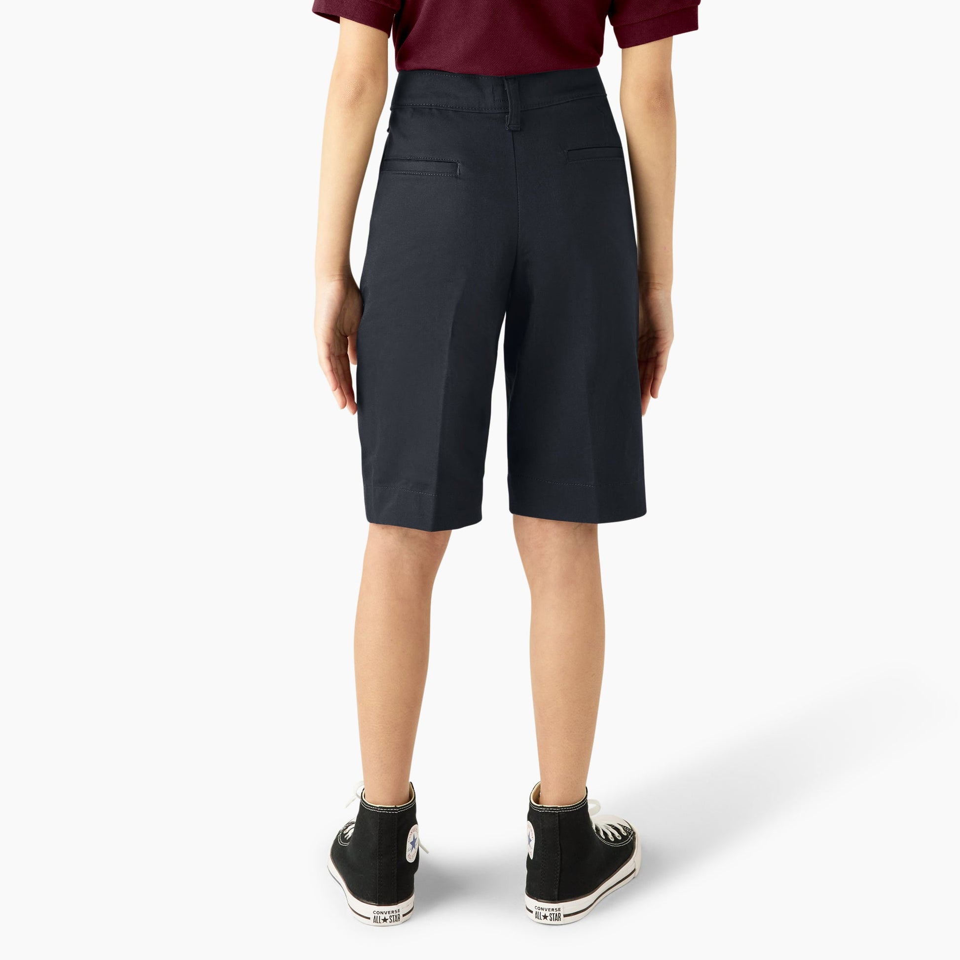 Dickies Girls' Classic Fit Bermuda Shorts, 4-20