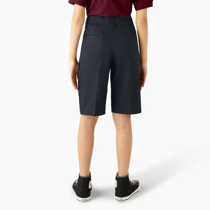 Dickies Girls' Classic Fit Bermuda Shorts, 4-20