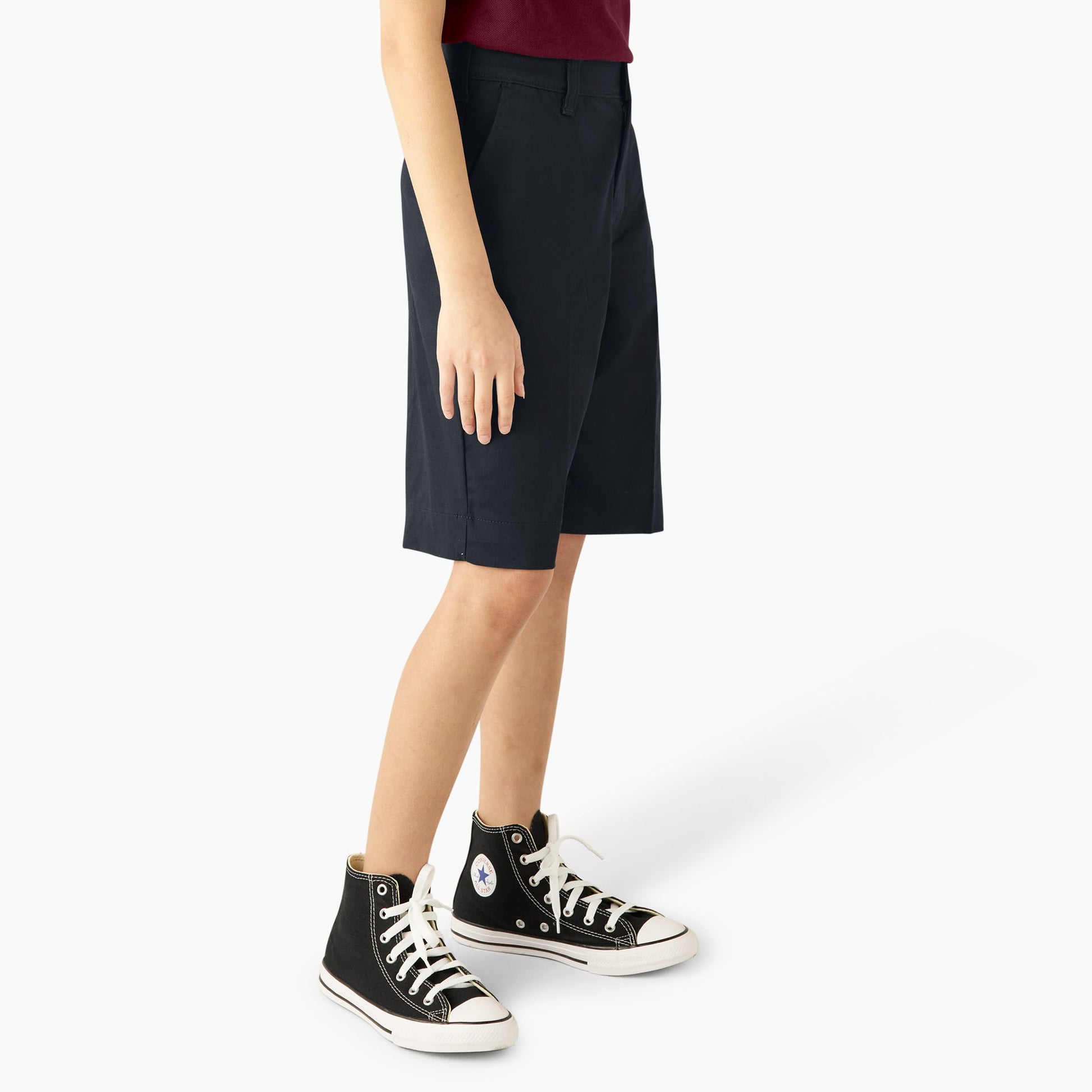 Dickies Girls' Classic Fit Bermuda Shorts, 4-20