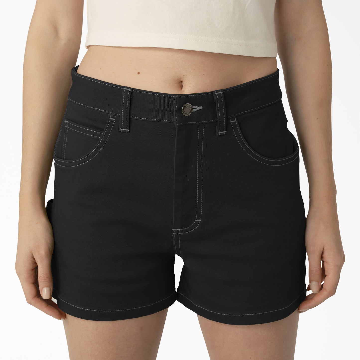 Dickies Women's Carpenter Shorts, 3"