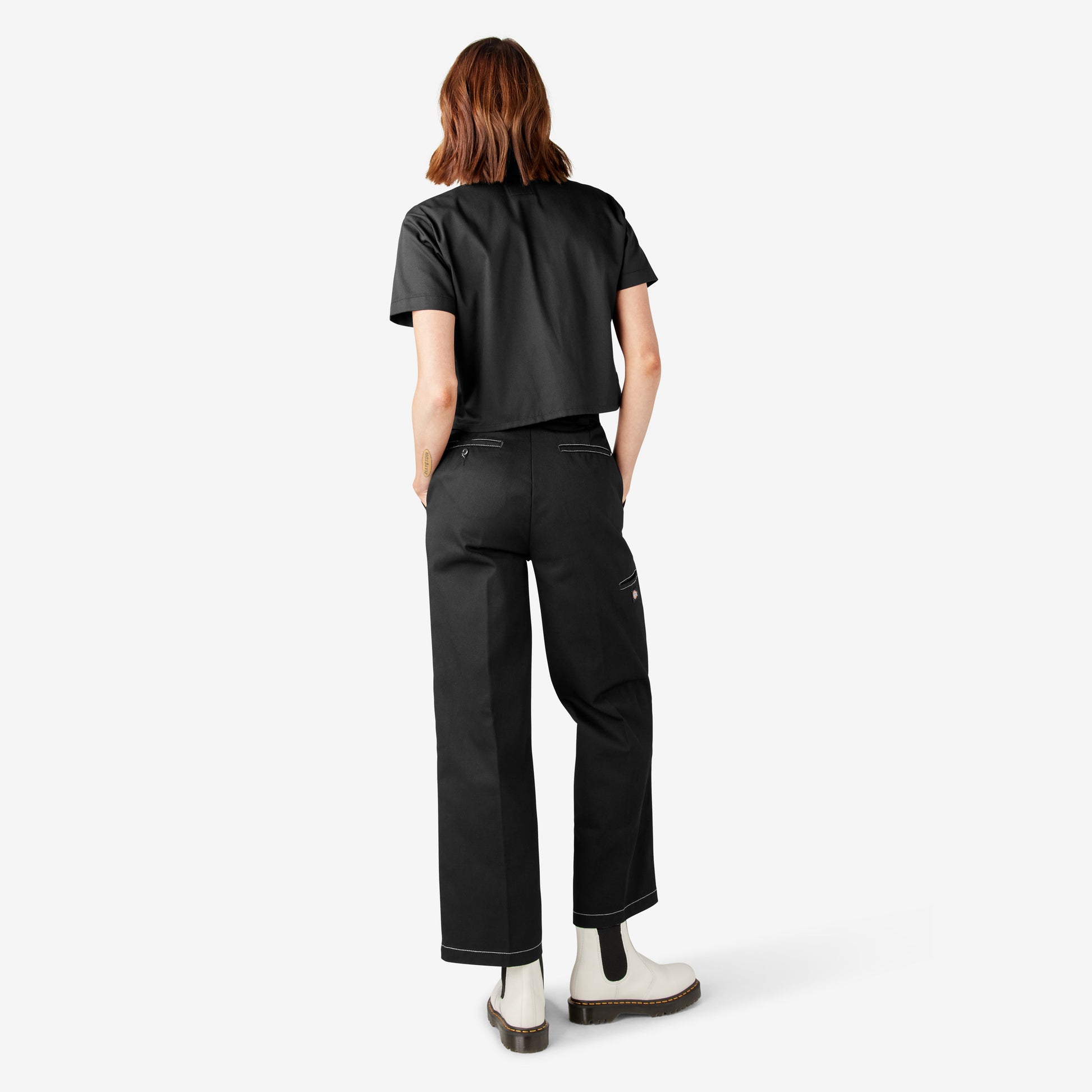 Dickies Women's Relaxed Fit Double Knee Pants