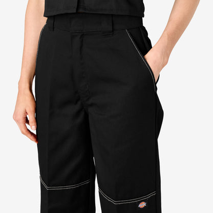 Dickies Women's Relaxed Fit Double Knee Pants