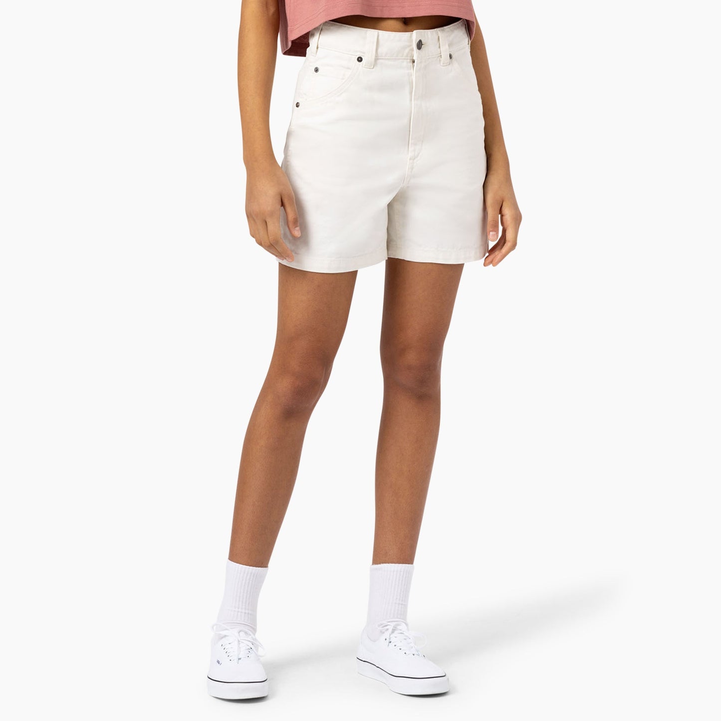 Dickies Women's Regular Fit Duck Shorts, 5"