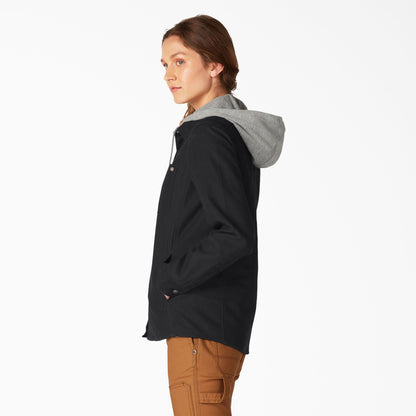 Dickies Women's Duck Hooded Shirt Jacket