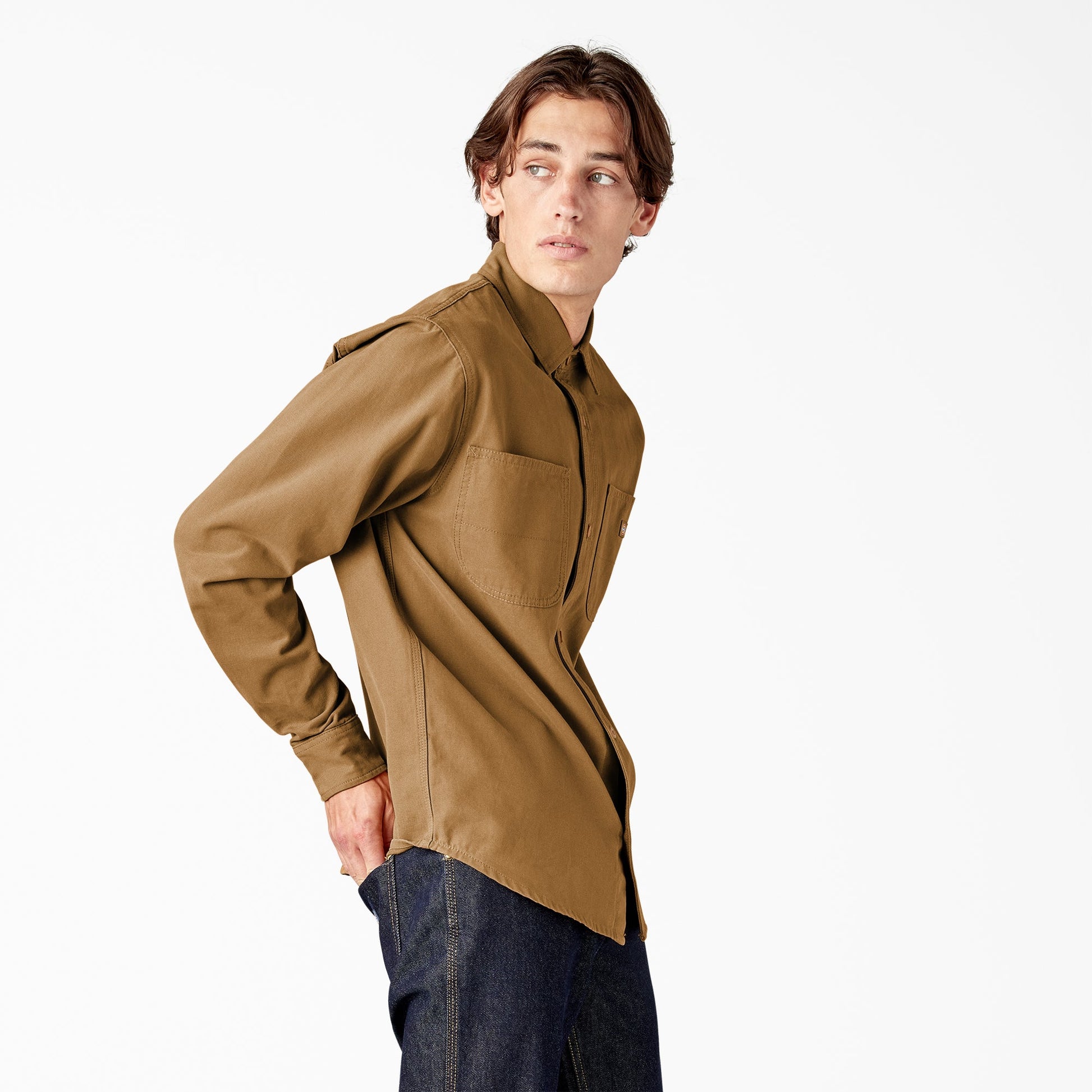 Dickies Duck Canvas Long Sleeve Utility Shirt