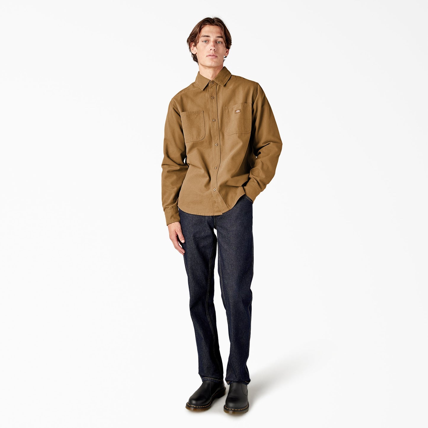 Dickies Duck Canvas Long Sleeve Utility Shirt