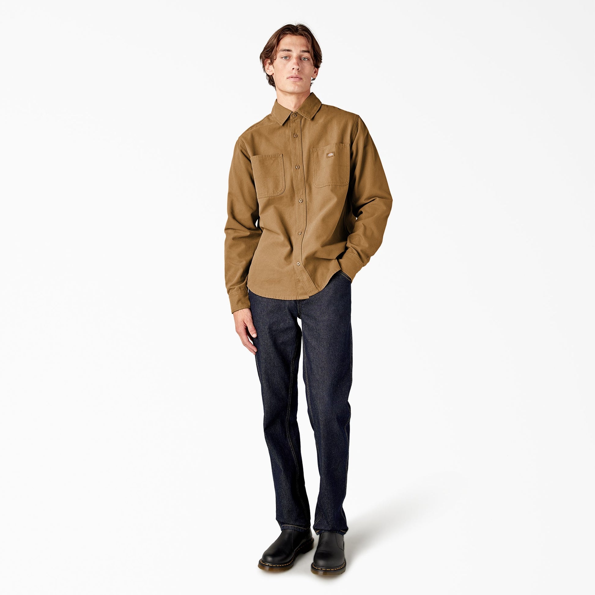 Dickies Duck Canvas Long Sleeve Utility Shirt