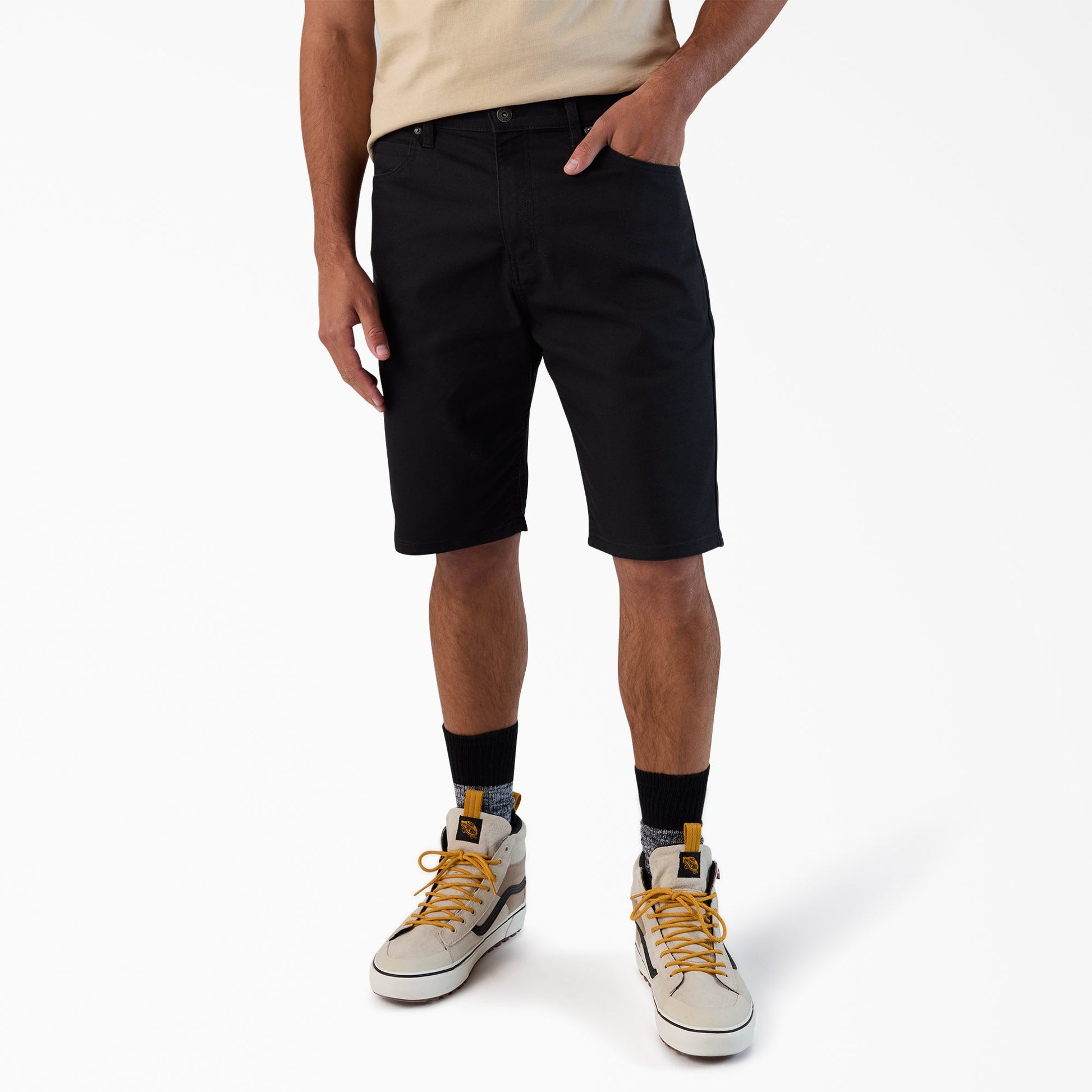 Dickies FLEX 5-Pocket Duck Canvas Shorts, 11"