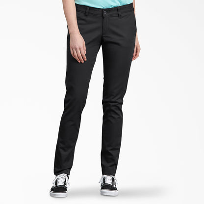 Dickies Women's Slim Fit Skinny Leg Pants