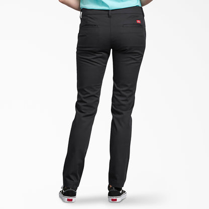 Dickies Women's Slim Fit Skinny Leg Pants