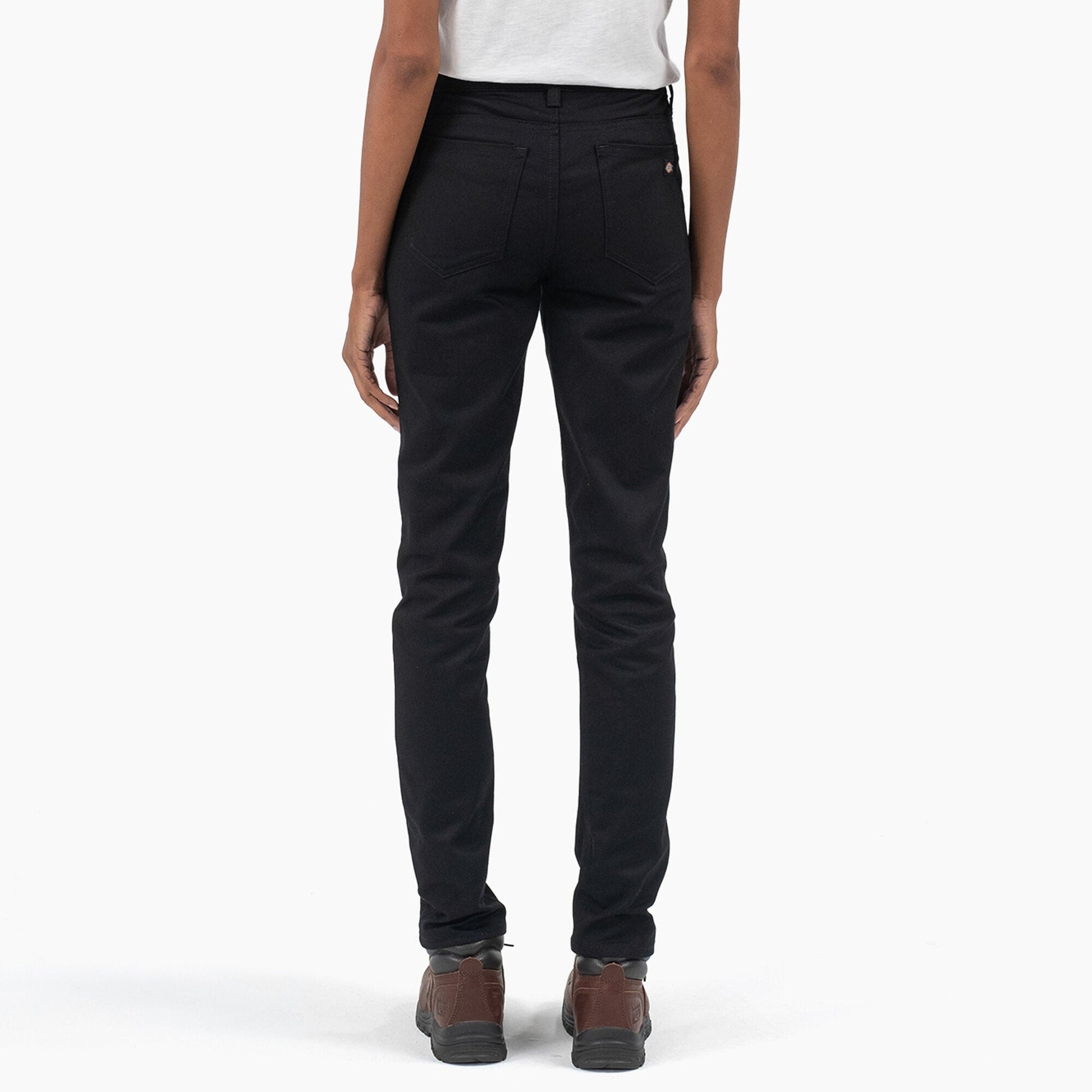 Dickies Women's High Rise Skinny Twill Pants