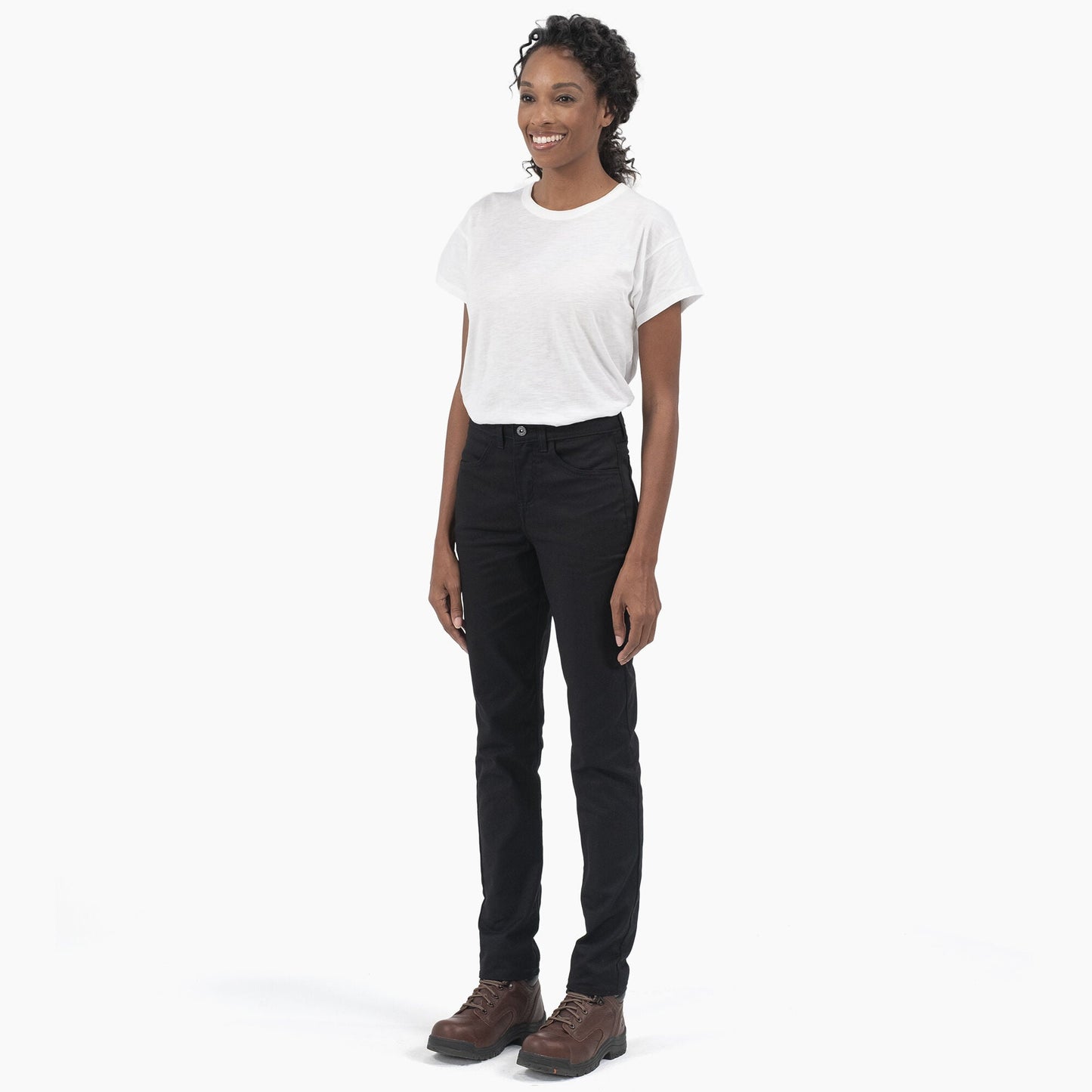 Dickies Women's High Rise Skinny Twill Pants