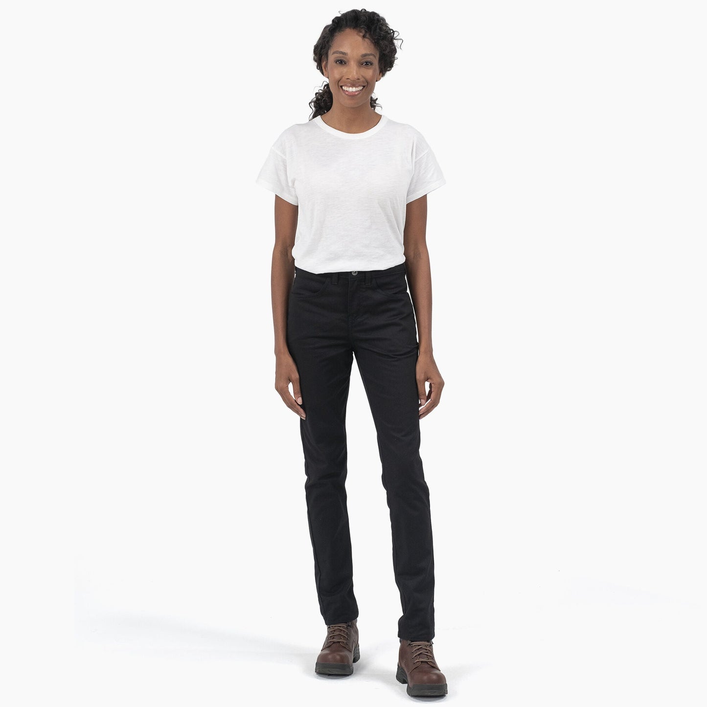 Dickies Women's High Rise Skinny Twill Pants