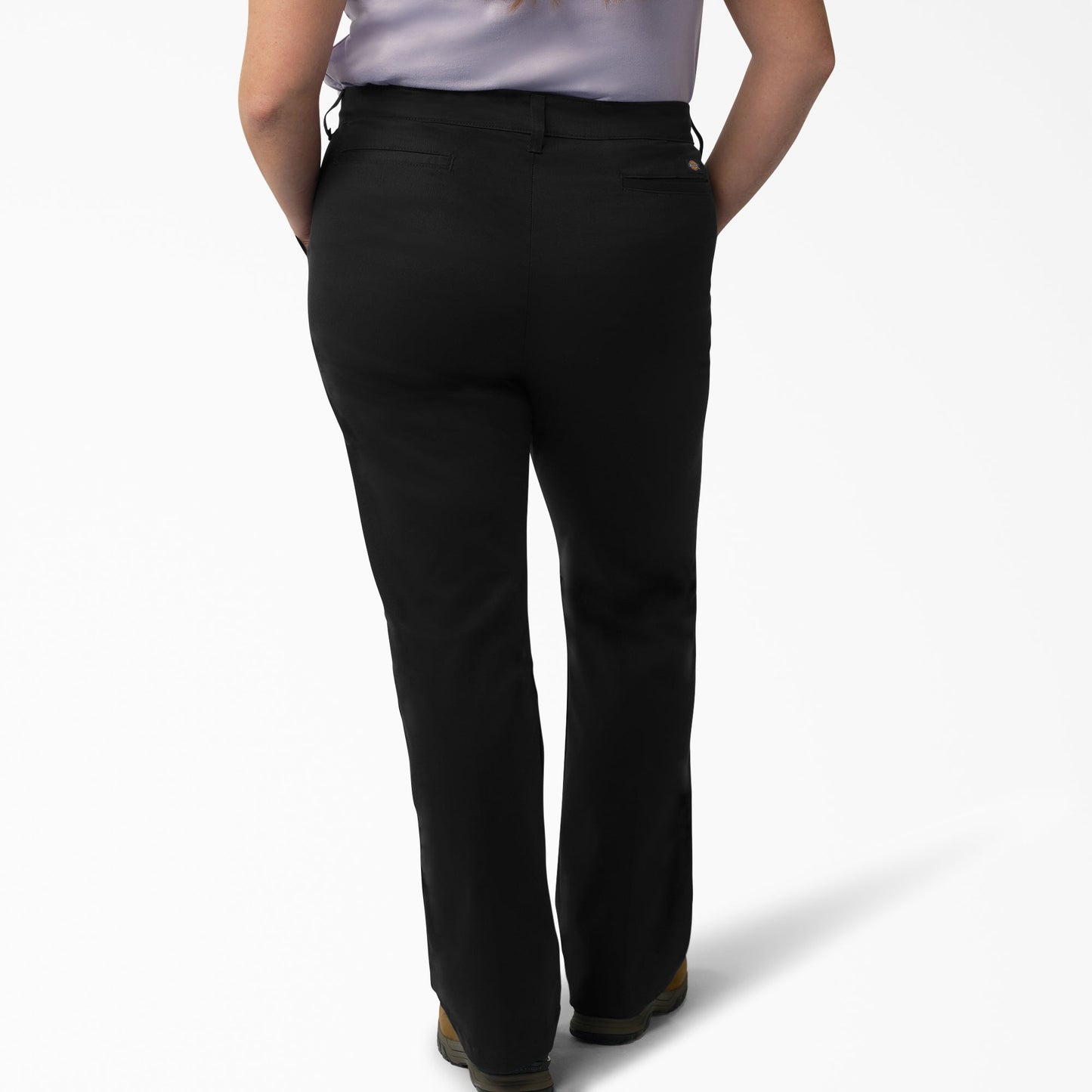Dickies Women's Plus Slim Fit Bootcut Pants