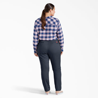 Dickies Women's Plus Low Rise Skinny Leg Pants