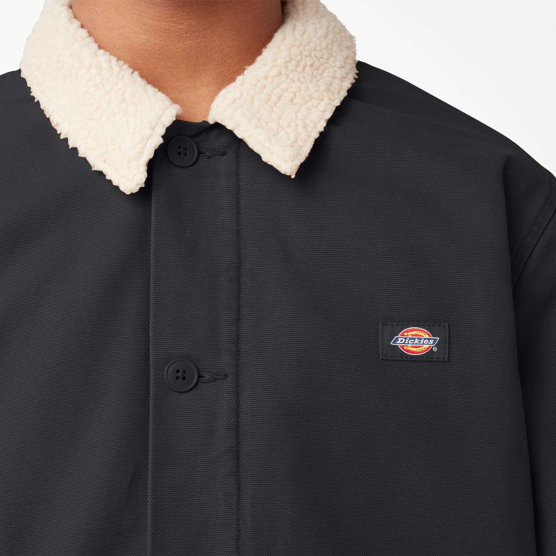 Dickies Duck Canvas High Pile Fleece Jacket