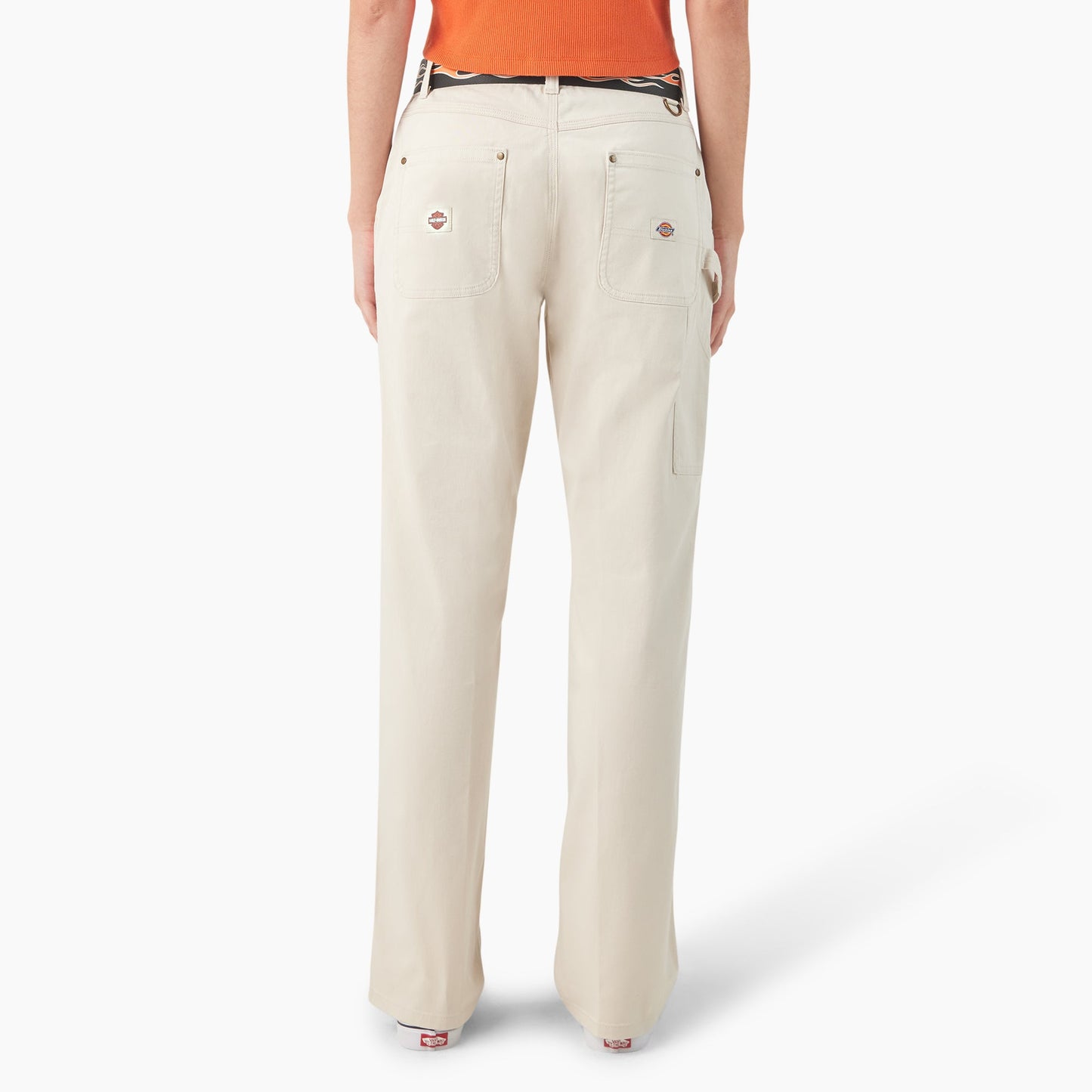 Dickies x Harley-Davidson Women's Carpenter Pants with Belt