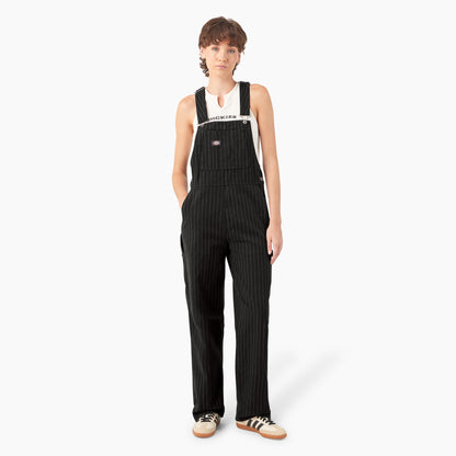 Dickies Women's Pinstripe Service Bib Overalls