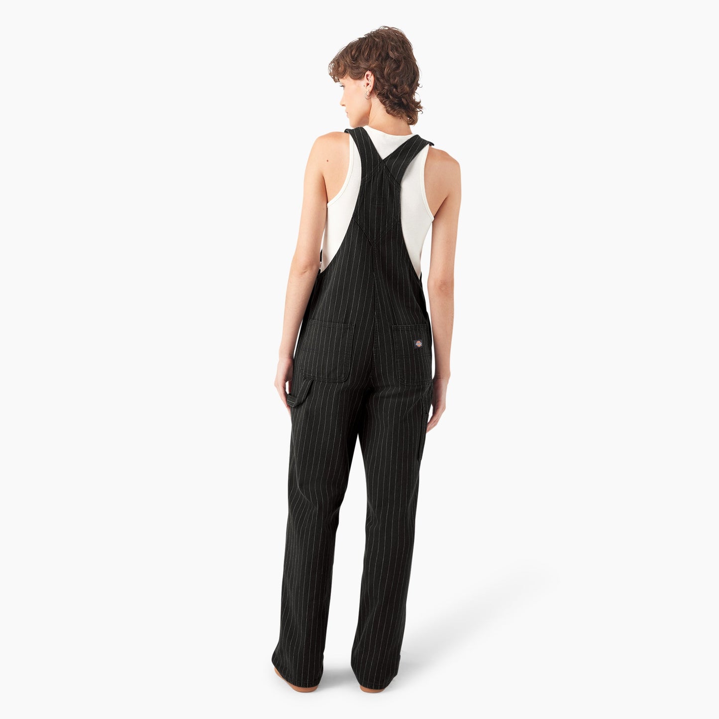 Dickies Women's Pinstripe Service Bib Overalls