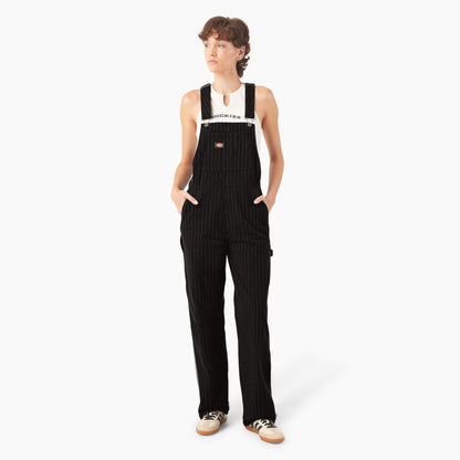 Dickies Women's Pinstripe Service Bib Overalls