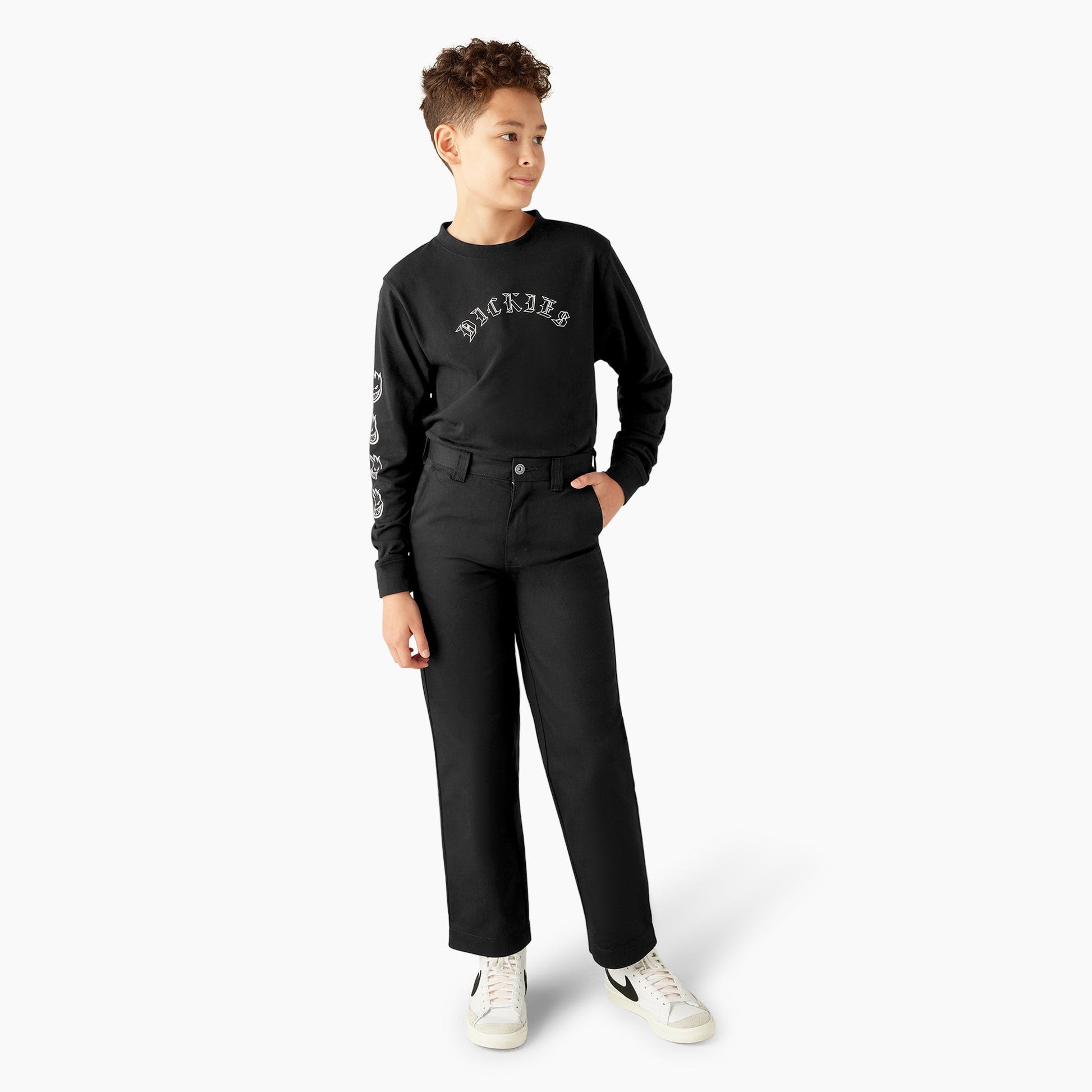 Dickies X Spitfire Kid's Flannel Cuff Pants