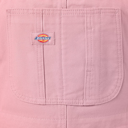 Dickies Women's Duck Canvas Bib Shortalls, 4"