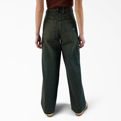 Dickies Women's Loose Fit Denim Carpenter Jeans