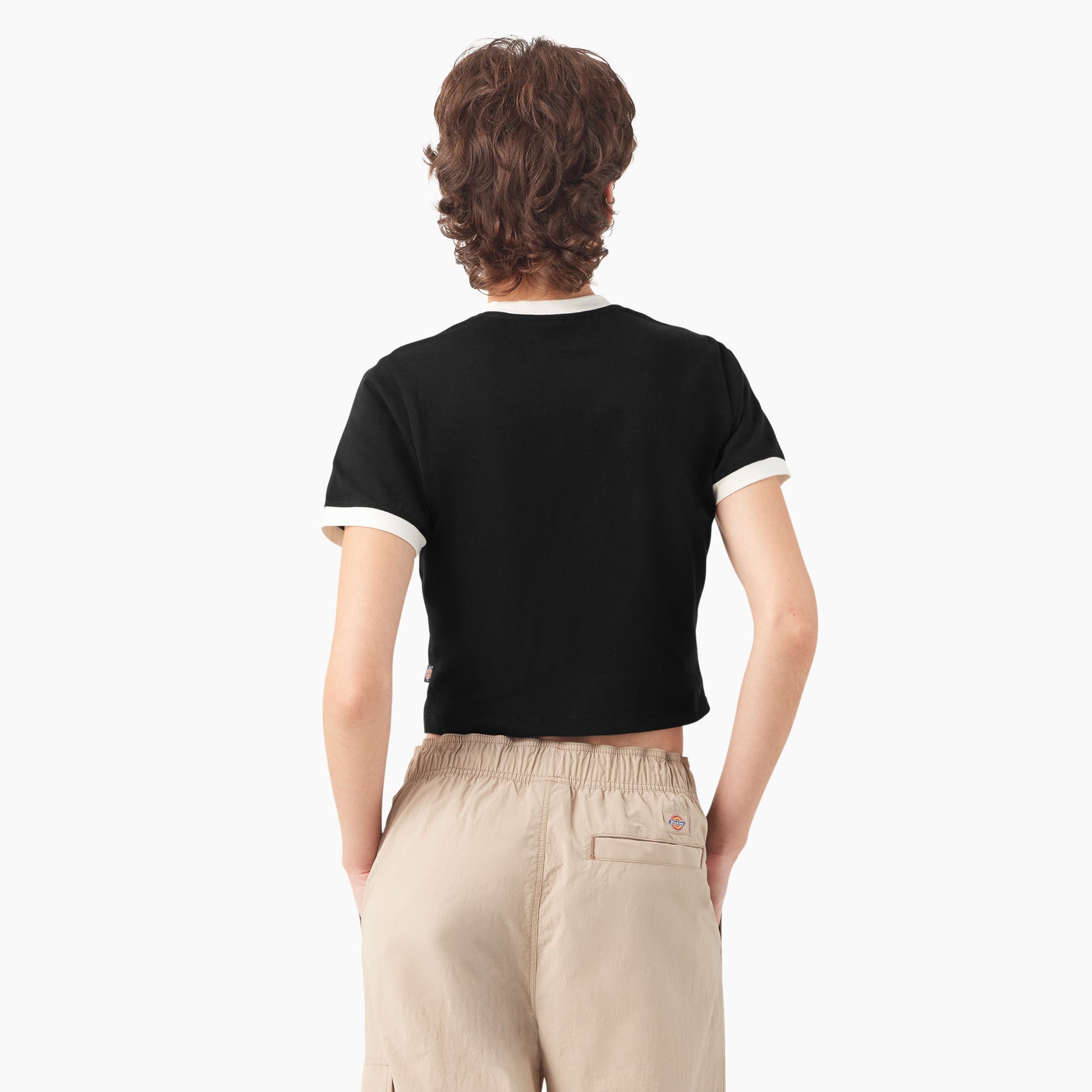 Dickies Women's Lewistown Cropped Ringer T-Shirt