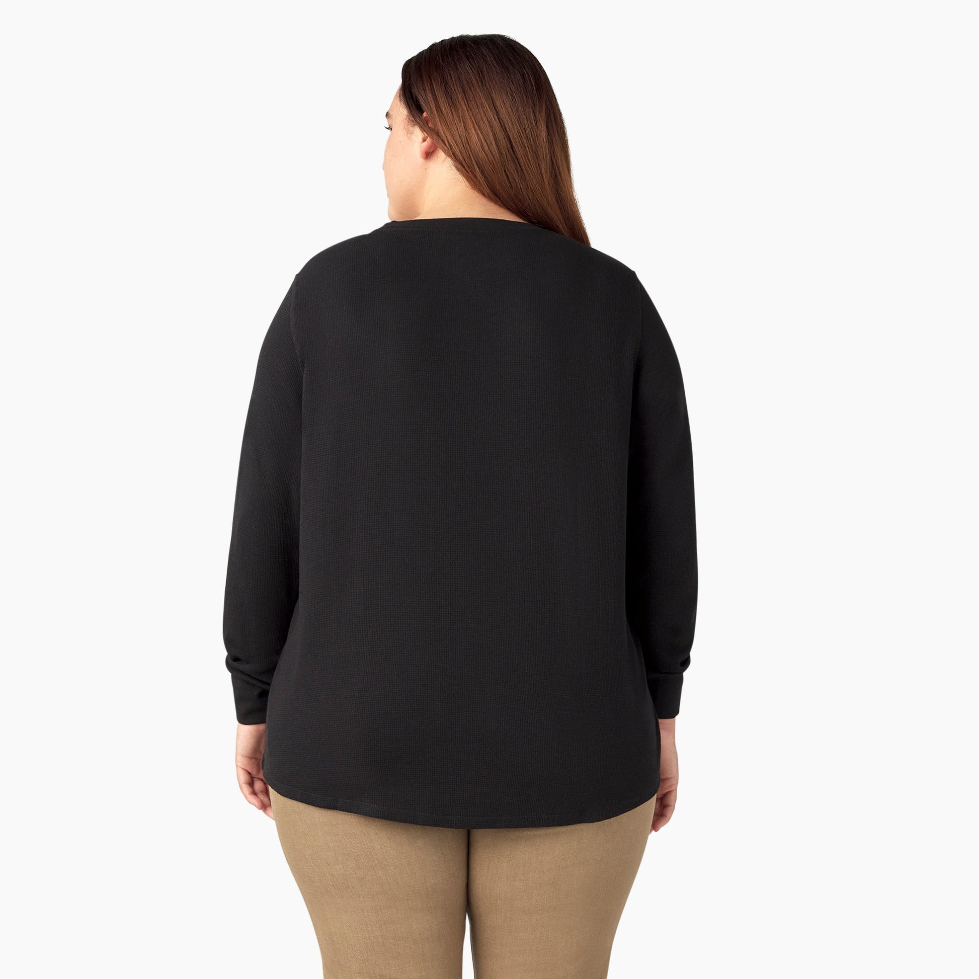 Dickies Women's Plus Long Sleeve Thermal Shirt