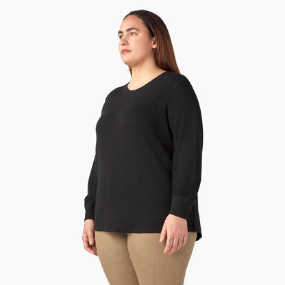 Dickies Women's Plus Long Sleeve Thermal Shirt