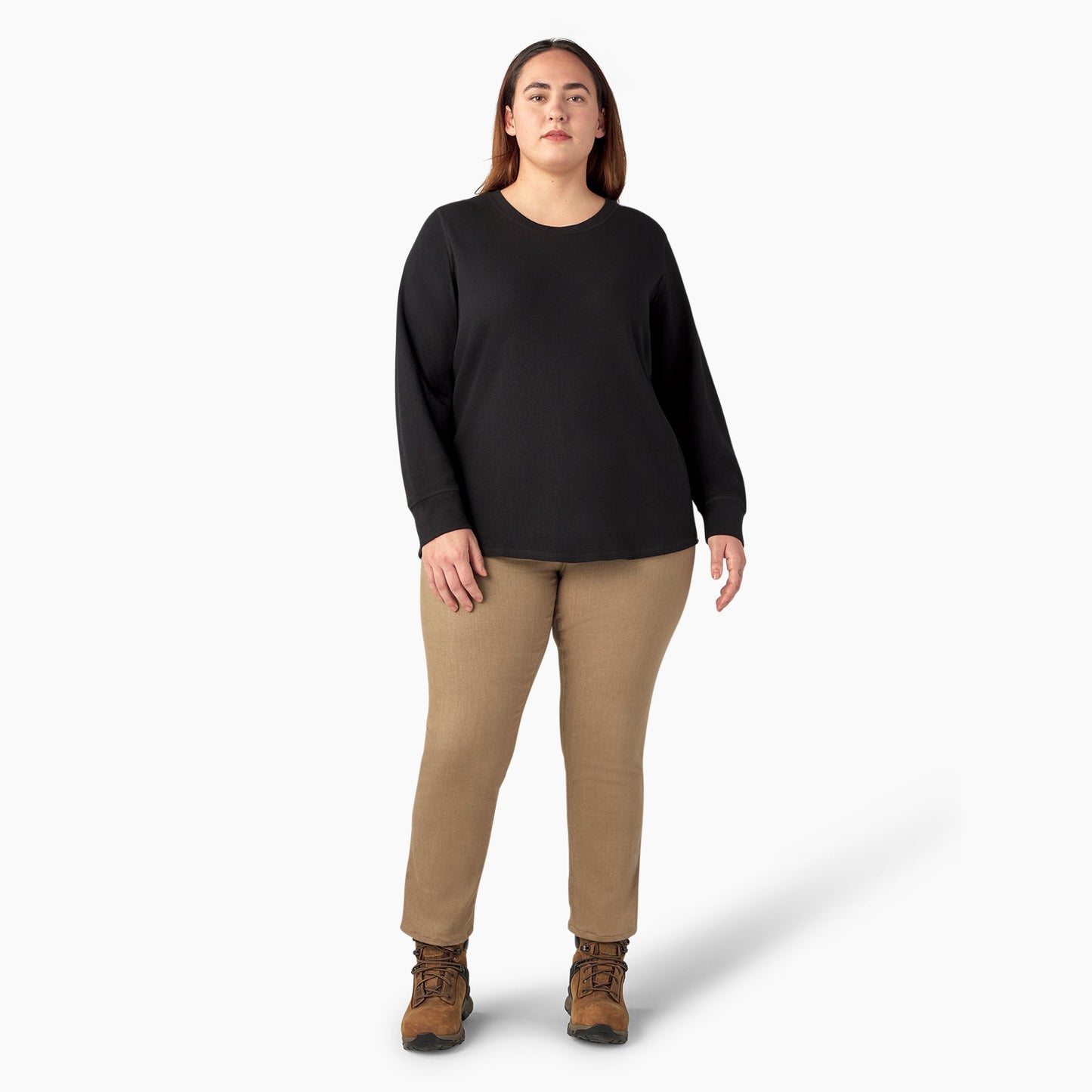 Dickies Women's Plus Long Sleeve Thermal Shirt