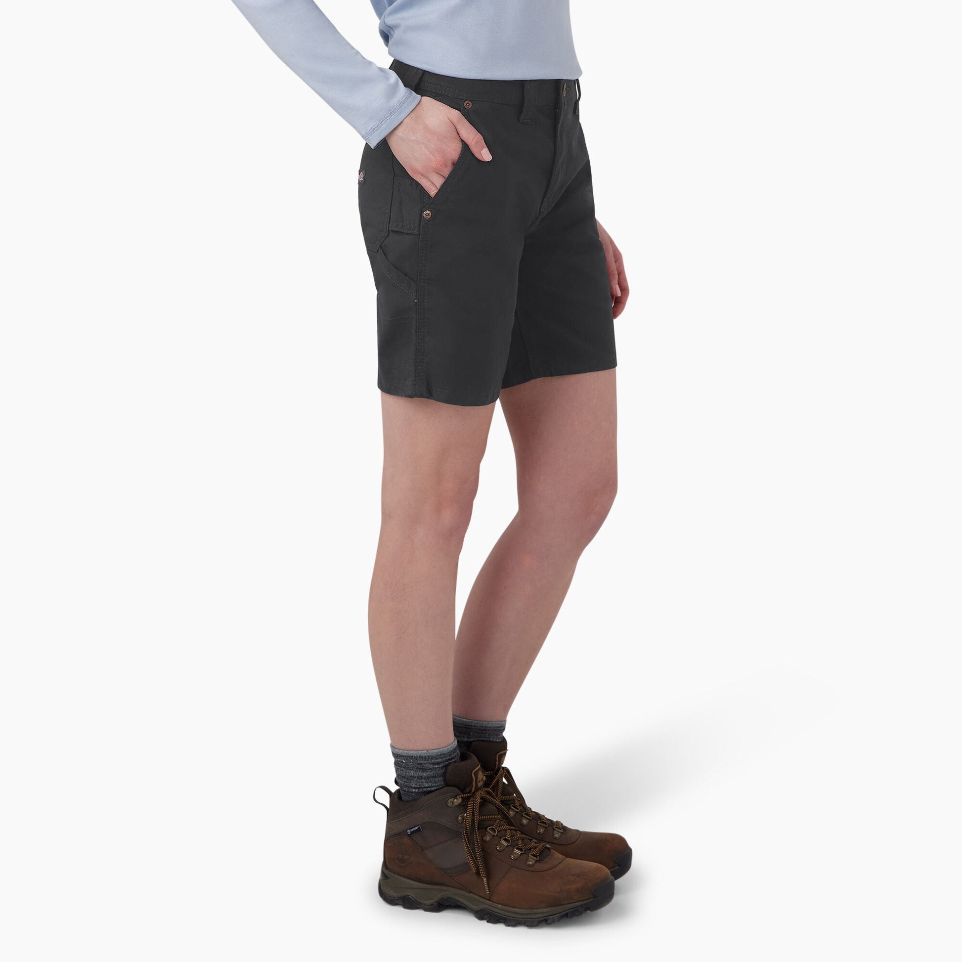 Dickies Women's Duck Carpenter Shorts, 7"