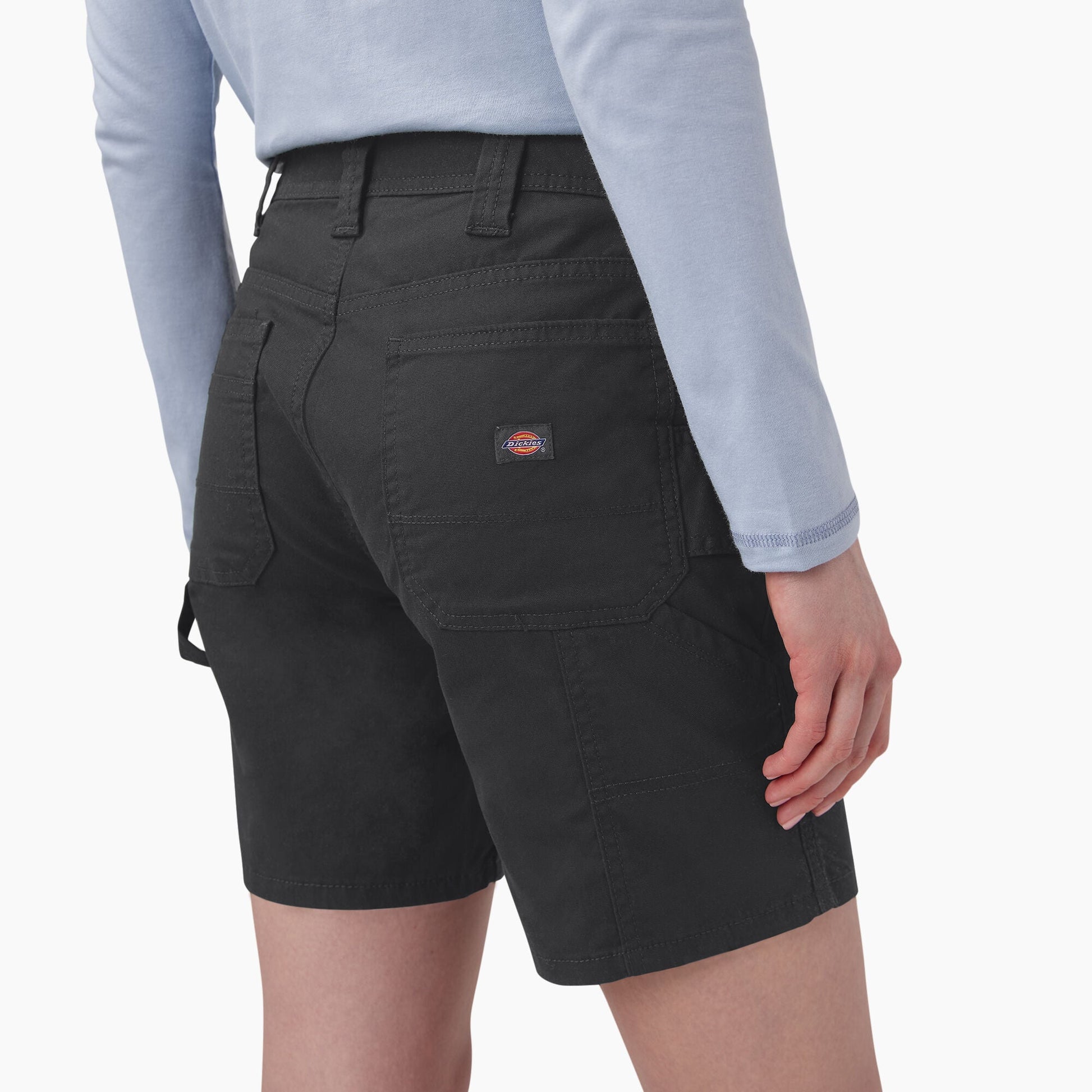 Dickies Women's Duck Carpenter Shorts, 7"