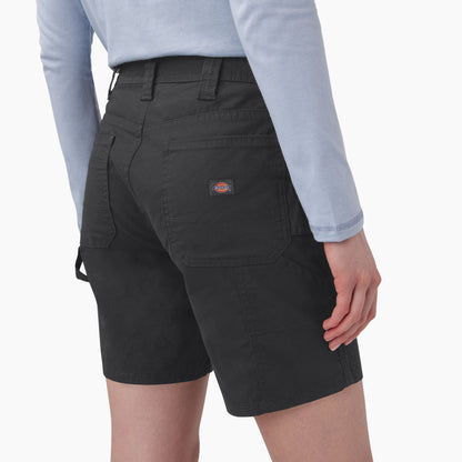 Dickies Women's Duck Carpenter Shorts, 7"