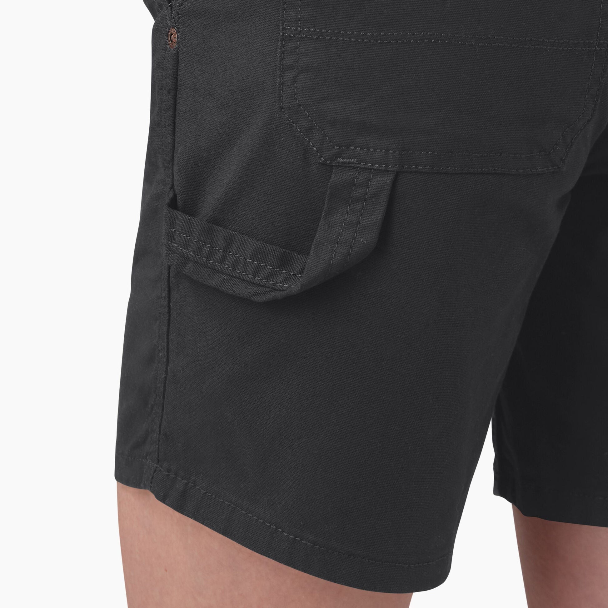 Dickies Women's Duck Carpenter Shorts, 7"
