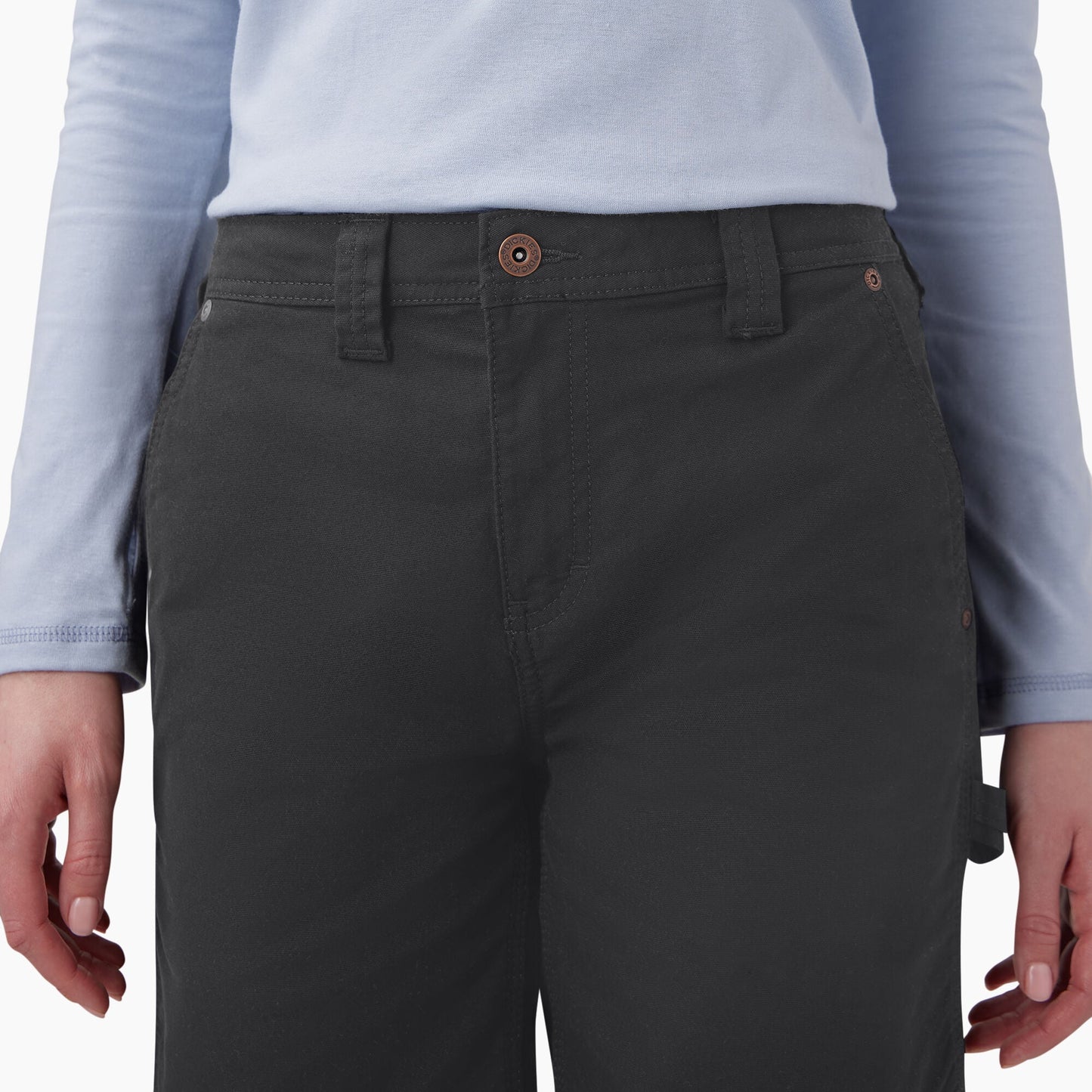Dickies Women's Duck Carpenter Shorts, 7"