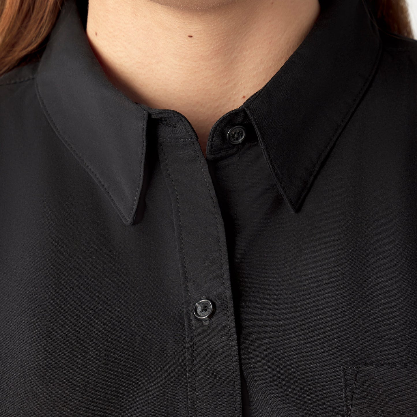 Dickies Women's Plus Button-Up Shirt