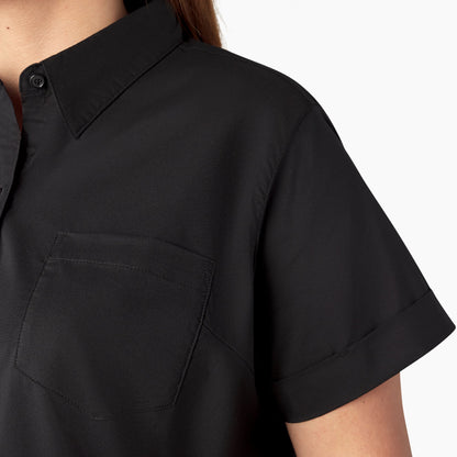 Dickies Women's Plus Button-Up Shirt