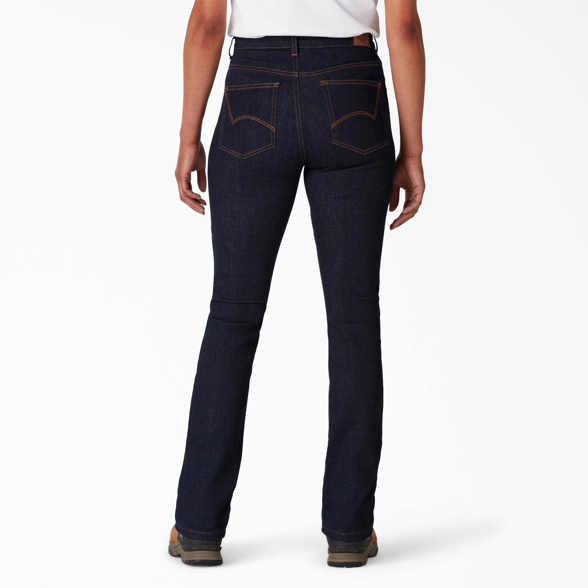 Dickies Women's Perfect Shape High Waist Bootcut Jeans