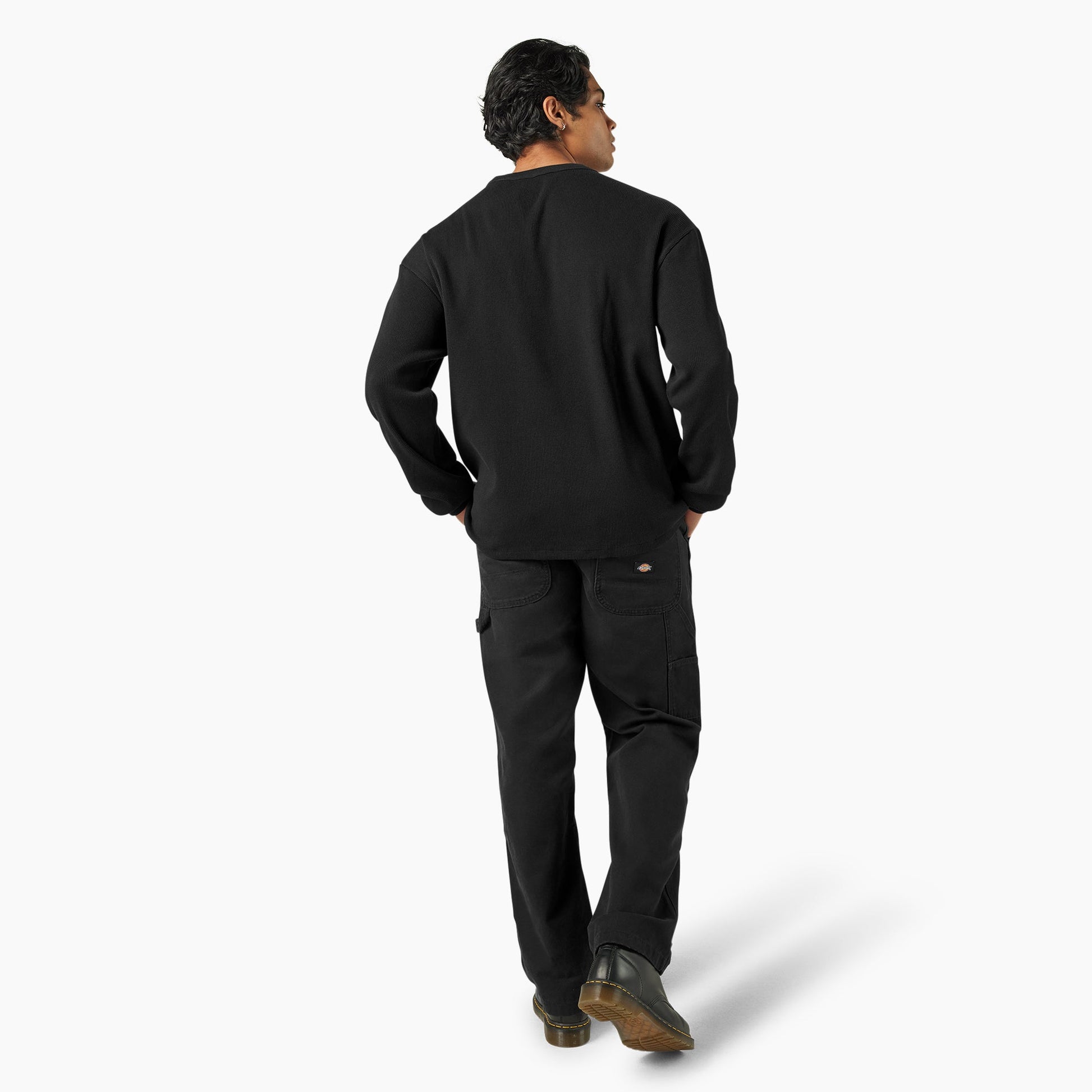 Dickies Long Sleeve Waffle Shirt
