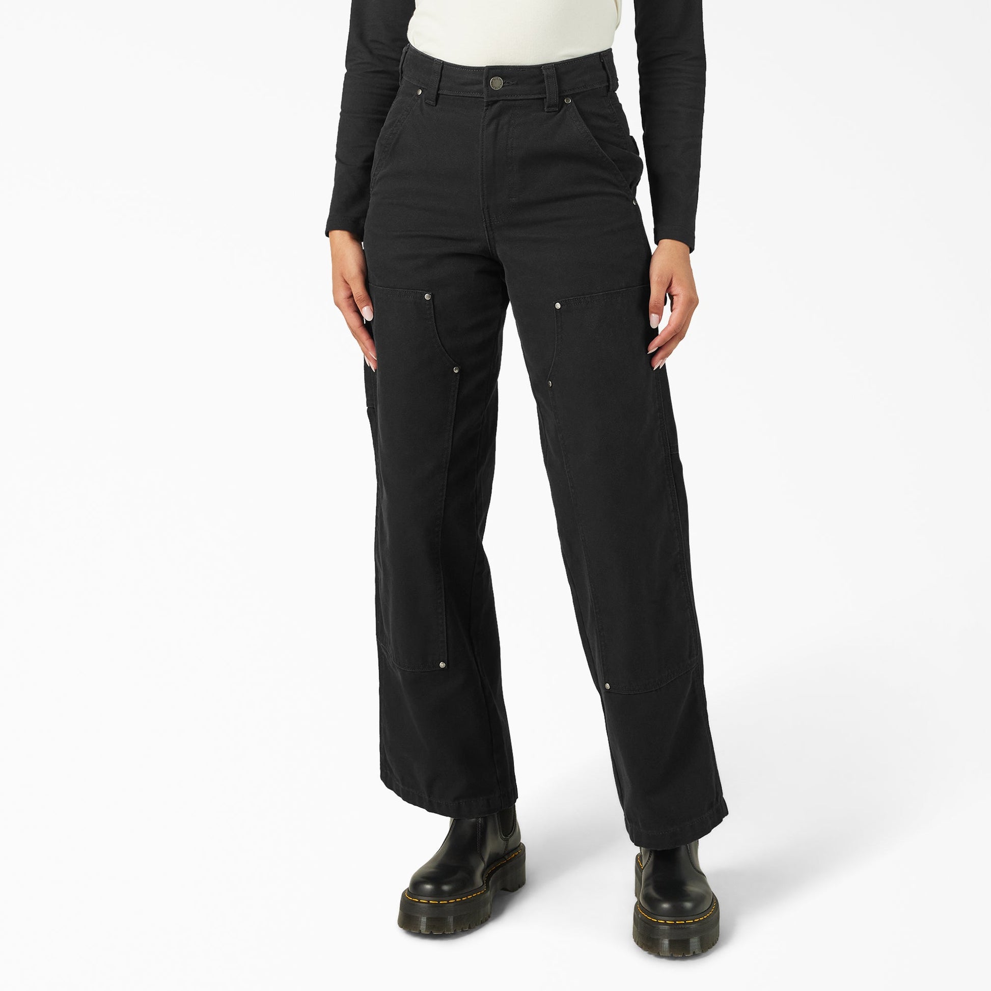 Dickies Women's Double Knee Canvas Pants