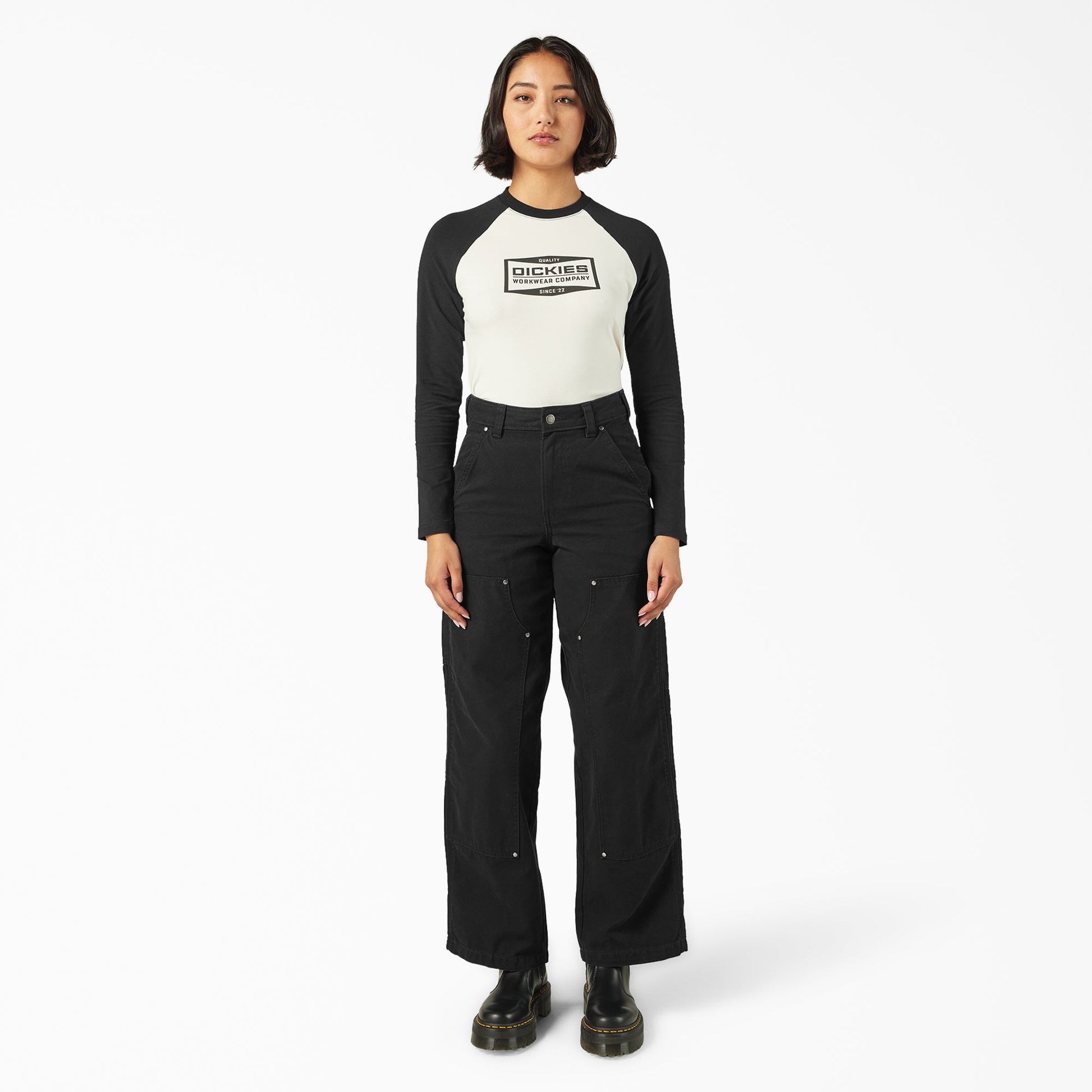 Dickies Women's Double Knee Canvas Pants