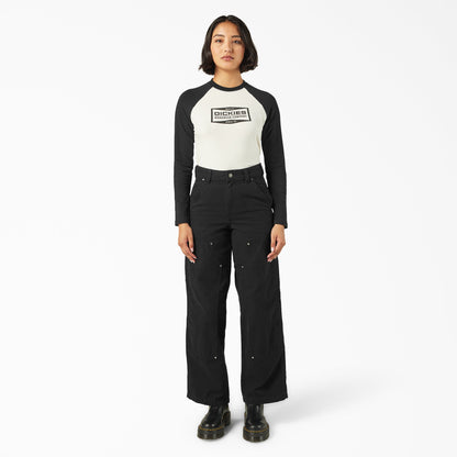Dickies Women's Double Knee Canvas Pants