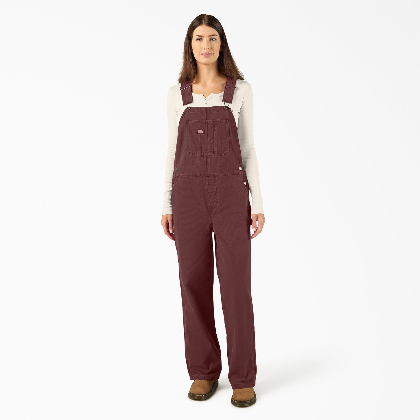 Dickies Women's Canvas Bib Overalls