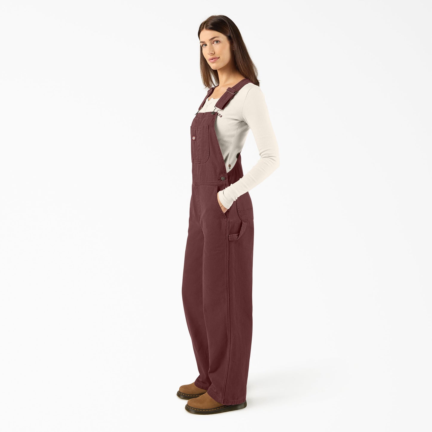Dickies Women's Canvas Bib Overalls